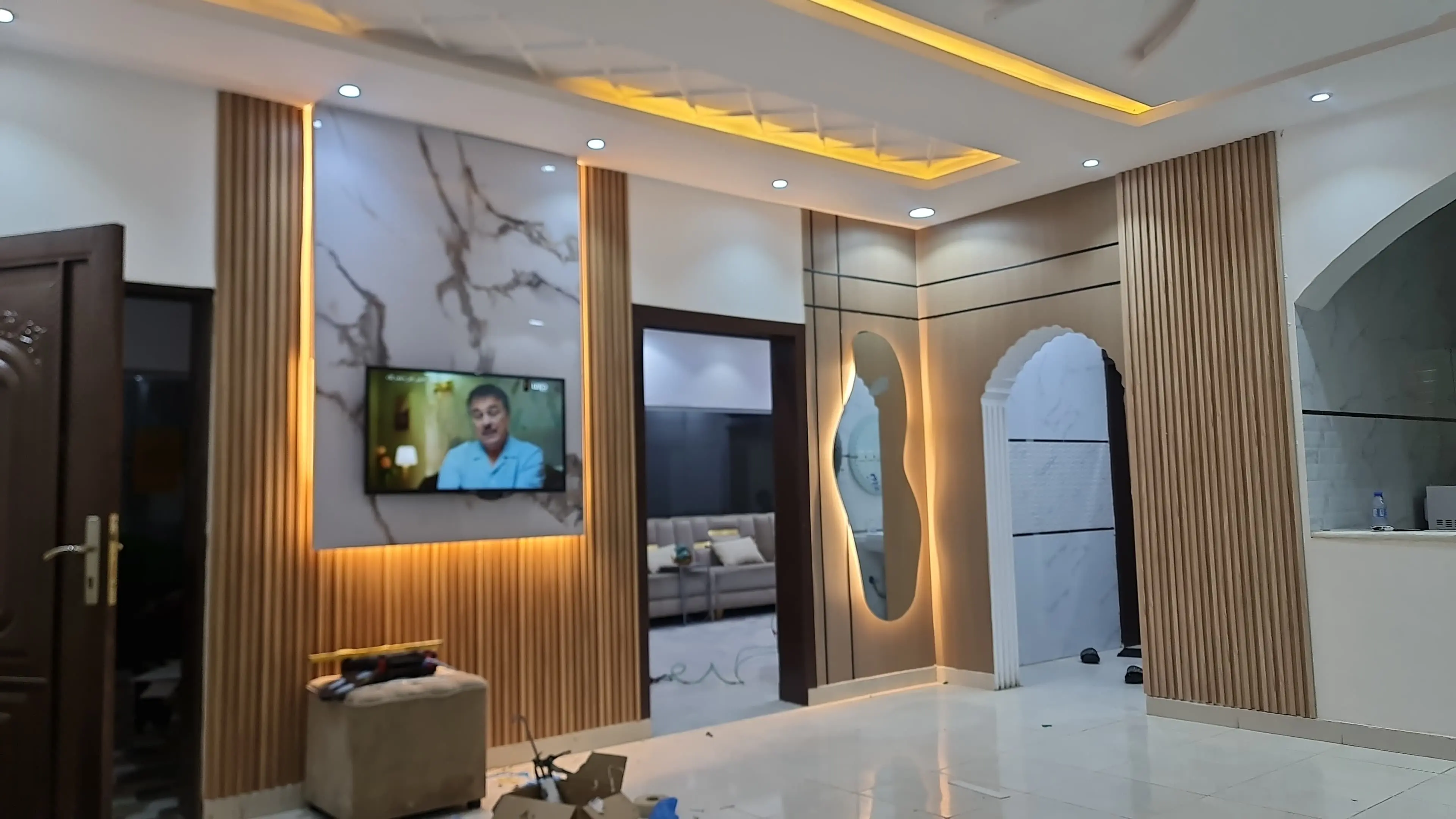 بديل خشب رمادي