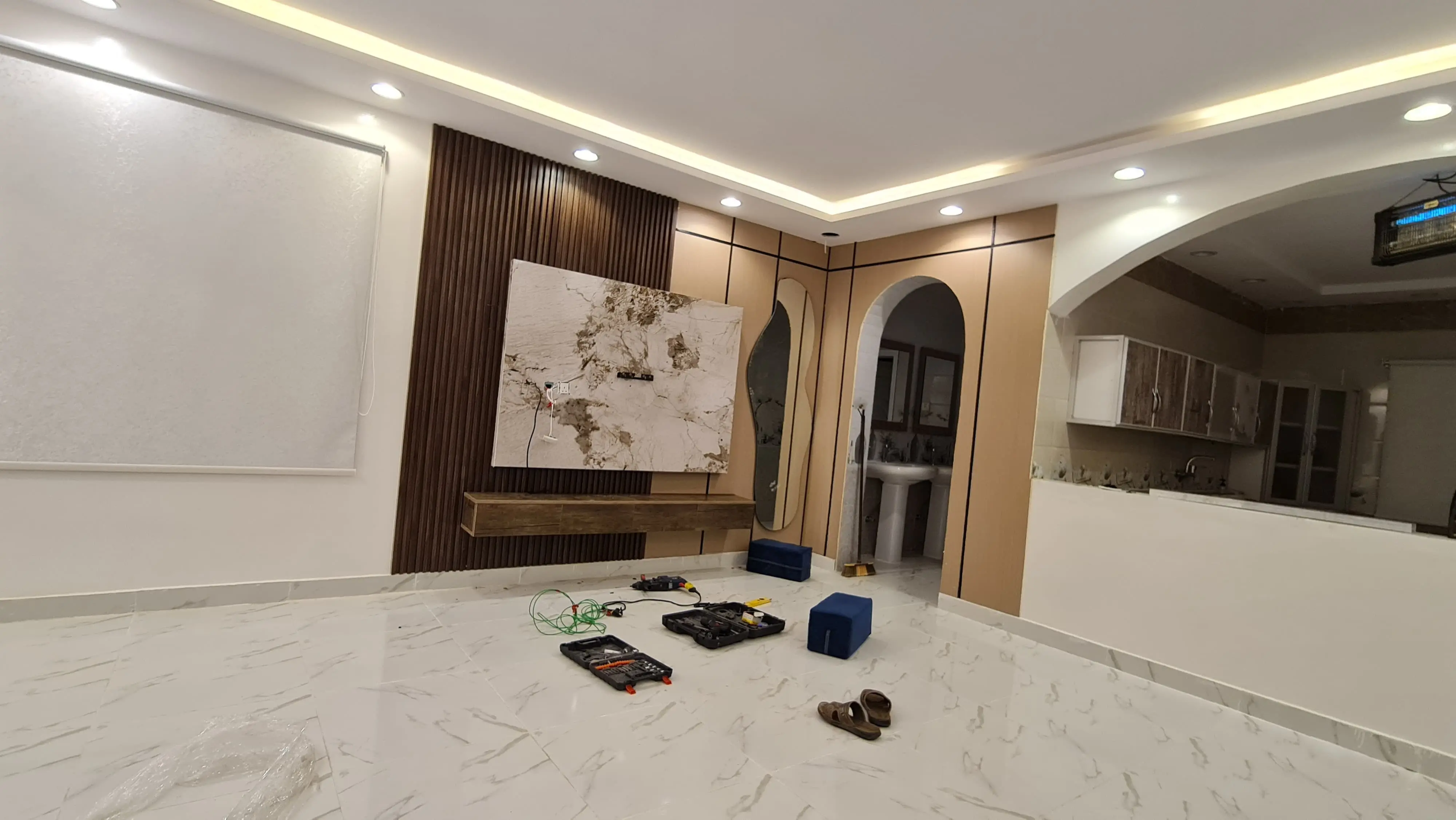 بديل رخام أبيض